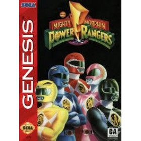 Sega Genesis Mighty Morphin Power Rangers Pre-Played - GENESIS